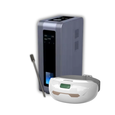 Inhalator wodoru FUN-HYD3000 + okulary wodorowe CA-E30